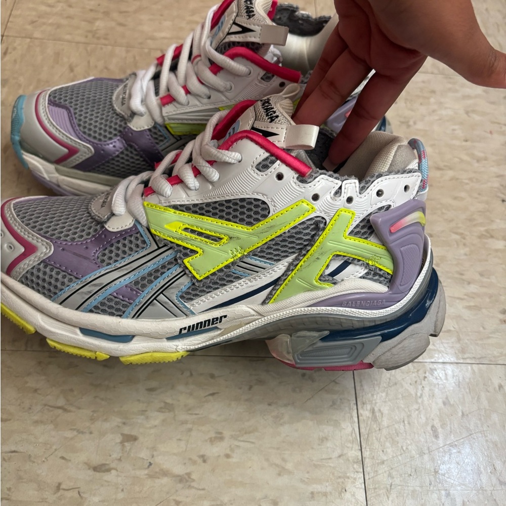 Balenciaga Multicolor Athletic Sneakers